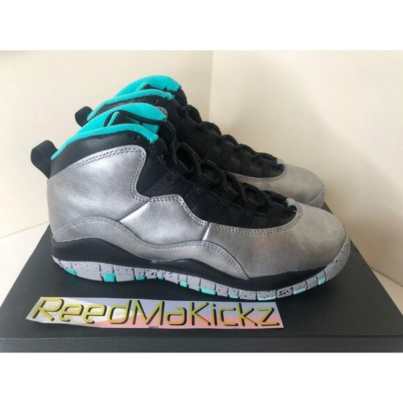 Jordan 10 Retro Lady Liberty GS Grade School Youth Sizes 705179 045 - Picture 3 of 5